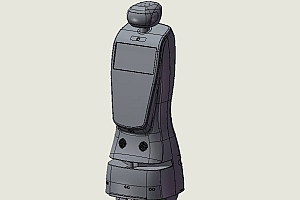 室内移动AGV服务咨询机器人