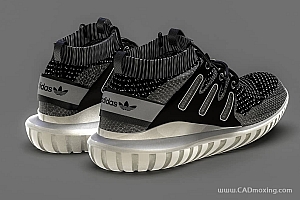 阿迪达斯adidas运动鞋鞋型设计