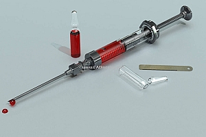 兽医不锈钢可循环使用2毫升注射器