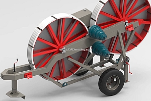 10吨液压张紧器绞车