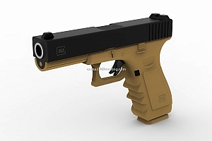 军事武器Glock格洛克17三维模型