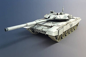 T-90 主战坦克模型