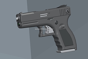 格洛克glock 15手枪模型
