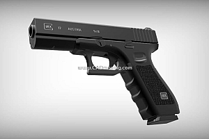 格洛克glock 17手枪模型