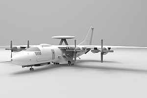 空军AG16空中预警机战斗飞机