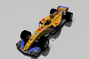 迈凯轮MCL33方程式F1赛车汽车