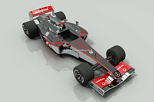 汽车MC拉伦梅赛德斯F1赛车模型