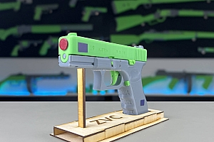 3D打印枪械模型格洛克-19零件已拆分