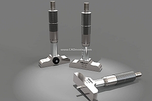 深度微米千分尺测量工具