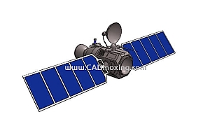 通讯侦察卫星模型