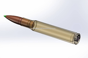.30英寸 口径7.62×63毫米.30-06春田步枪子弹