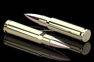 .338 Federal HPBT 口径8.6×51毫米狙击枪步枪子弹