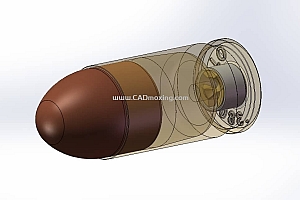 .380 ACP FMJ 口径9×17毫米勃朗宁短款手枪子弹