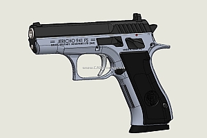 军事武器杰里科941手枪模型