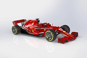 法拉利SF71H方程式F1赛车汽车