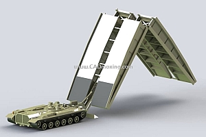 军用M60-AVLB-桥梁工程坦克