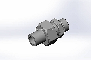 焊接式端直通管接头DN15-M22X1.5