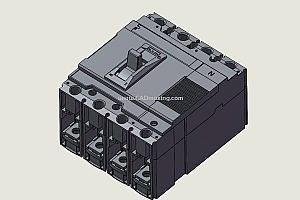 苏索尔MCCB-td160-4p-Cad断路器开关