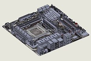 华硕 x79 电脑主板