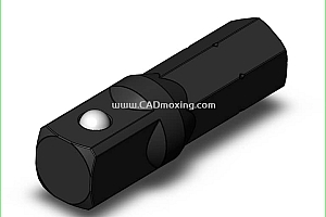.25六角柄方形套筒接头