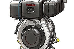 洋马 Yanmar L70 发动机