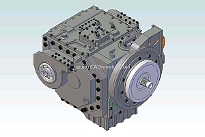 HMPT-500齿轮变速器外形结构设计