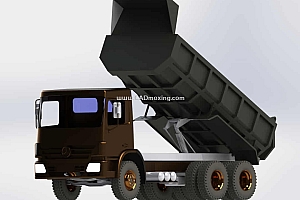 5.85米卡车24方渣土运输车