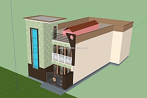 现代新农村建筑别墅房屋