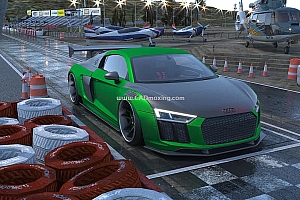 奥迪Audi R8 超跑汽车