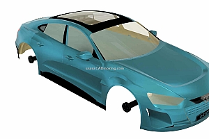 奥迪电动汽车E-Tron GT 外形建模
