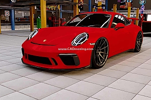 保时捷Porsche 911超跑汽车