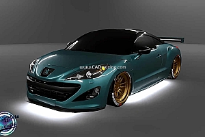 法国标致Peugeot RCZ超跑汽车