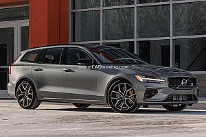 沃尔沃汽车V60 SUV设计模型