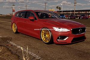 沃尔沃Volvo V60 SUV汽车外形设计