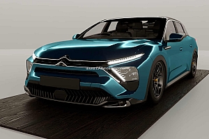 雪铁龙汽车Citroen C5 X-1 SUV设计方案模型