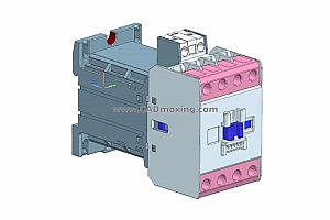 NC8-25_4_Z-4P交流接触器三维模型