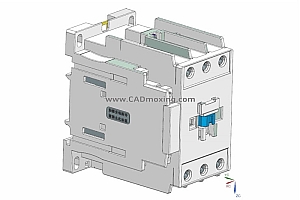 NC8-40~65交流接触器三维模型