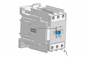 NC8-40~65-3P交流接触器三维模型