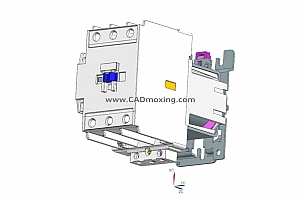 NC8-80_Z~100_Z交流接触器三维模型