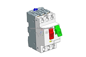 NS2-25~32交流电动机起动器三维模型