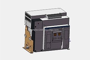 NXA20FN_H08-16-4P固定万能式断路器三维模型