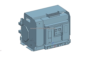 NXA32FN_H32 4P抽屉万能式断路器三维模型