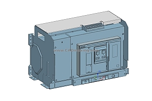 NXA40FN_H36-40 4P抽屉万能式断路器三维模型