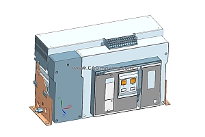 NXA40FN_H36-40-4P固定万能式断路器三维模型