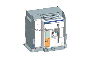 NXAF16N_H04-06 4P抽屉式万能式断路器三维模型