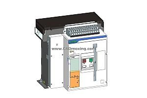 NXAF16N_H04-06 4P固定式万能式断路器三维模型