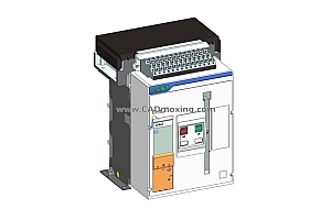 NXAF16N_H08-12 3P固定式万能式断路器三维模型