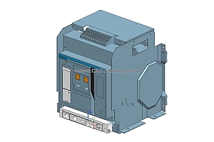 NXAF20N_H20 3P 抽屉万能式断路器三维模型