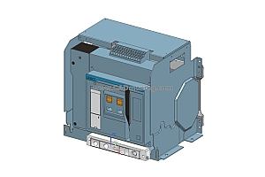 NXAF20N_H20 4P 抽屉万能式断路器三维模型