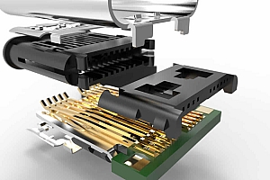 USB3.0 Type C接口母插槽